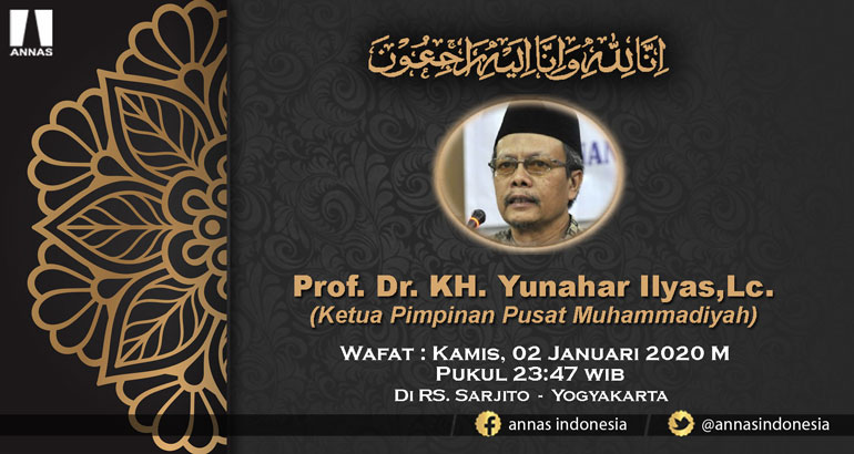 Keluarga Besar ANNAS Pusat Turut Berduka Cita atas Wafatnya Prof. Yunahar 